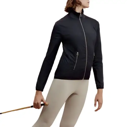 HERMES Jackets & Coats Women's Navy