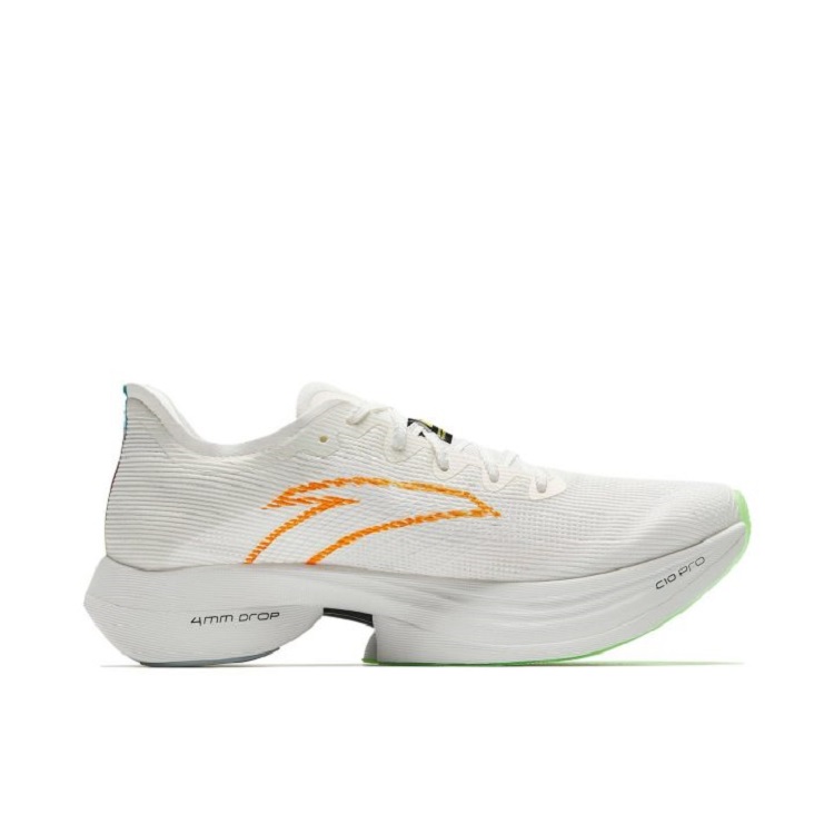Anta C10 Pro Abrasion Resistant Rebound Low top A CRIP PRO Marathon Running Shoes Women’s White