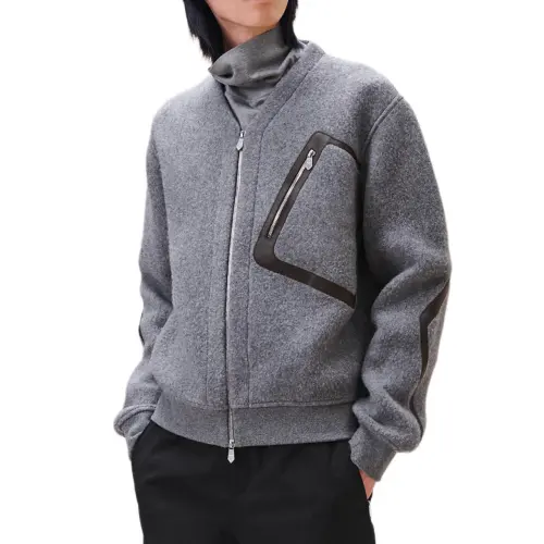 HERMES FW24 Jackets & Coats Men's Gray