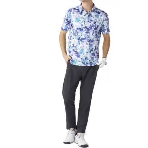 FILA T Shirts Men's Blue Polo Collar Moderate