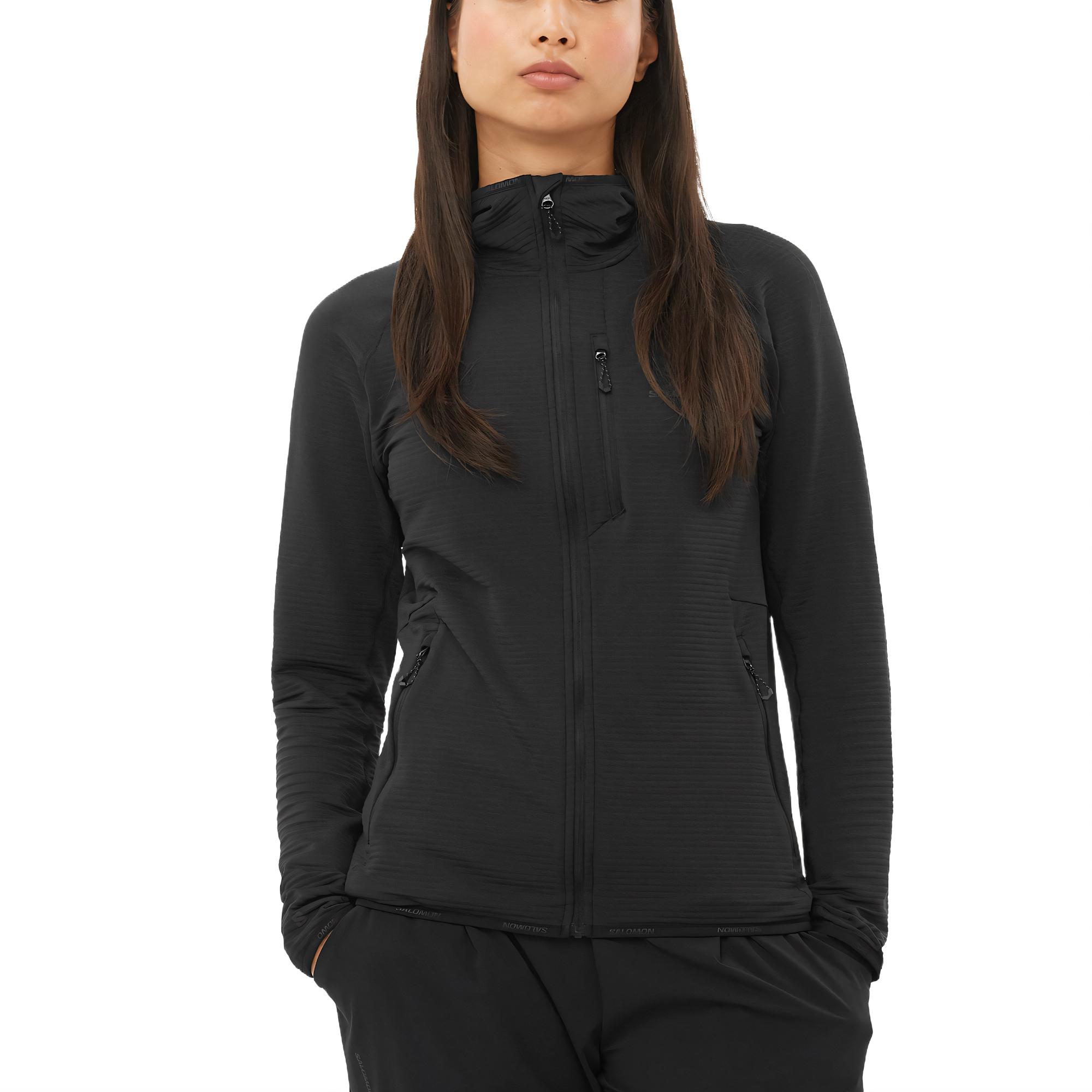 SALOMON ESSENTIAL LIGHTWARM Mountaineering Clothing Women’s Black