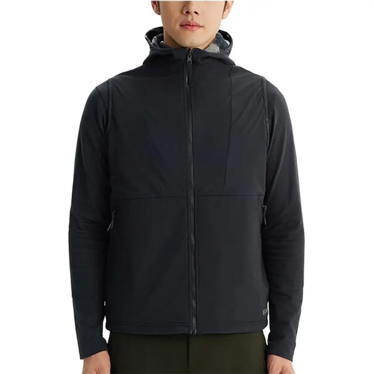 Columbia Vests Unisex Black Hooded Non Detachable Moderate Other