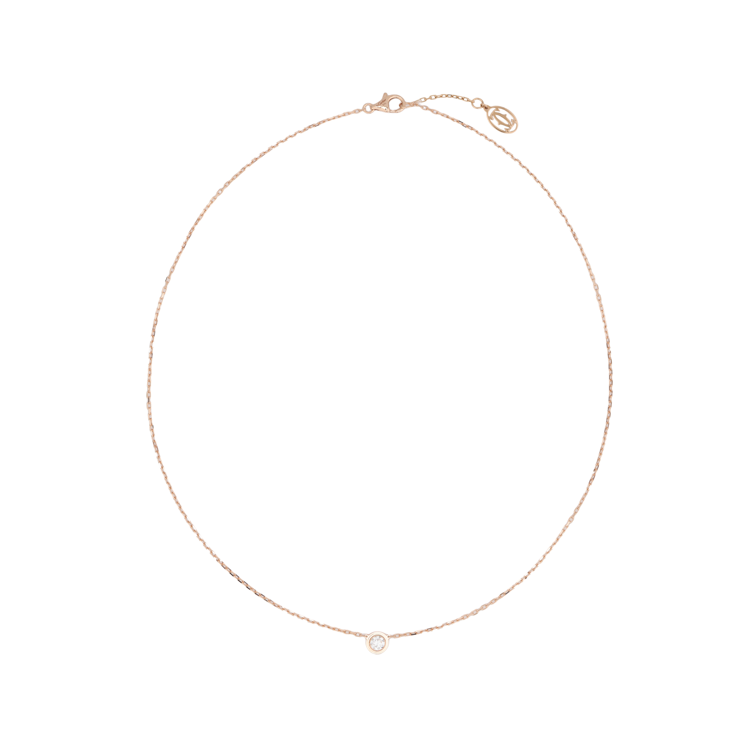 Женское necklace Cartier d'Amour (розовое золото)