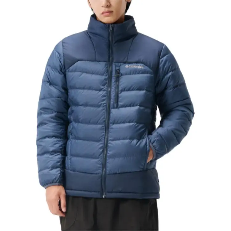 Columbia City Outdoor Collection Down Jacket Men's Blue