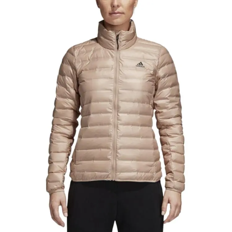 Adidas Down Jacket Women's Brown