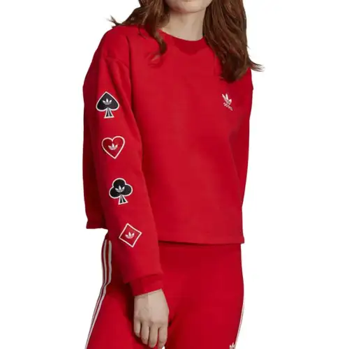 Adidas Originals Sweatshirt Women's Red