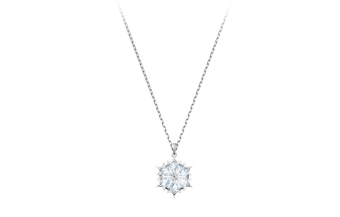 Swarovski Ожерелье с подвеской Swarovski Magic Magic Beautiful Snowflake женский серебряный