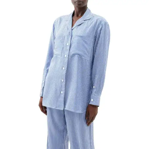 Burberry Shirt Women's Light Blue