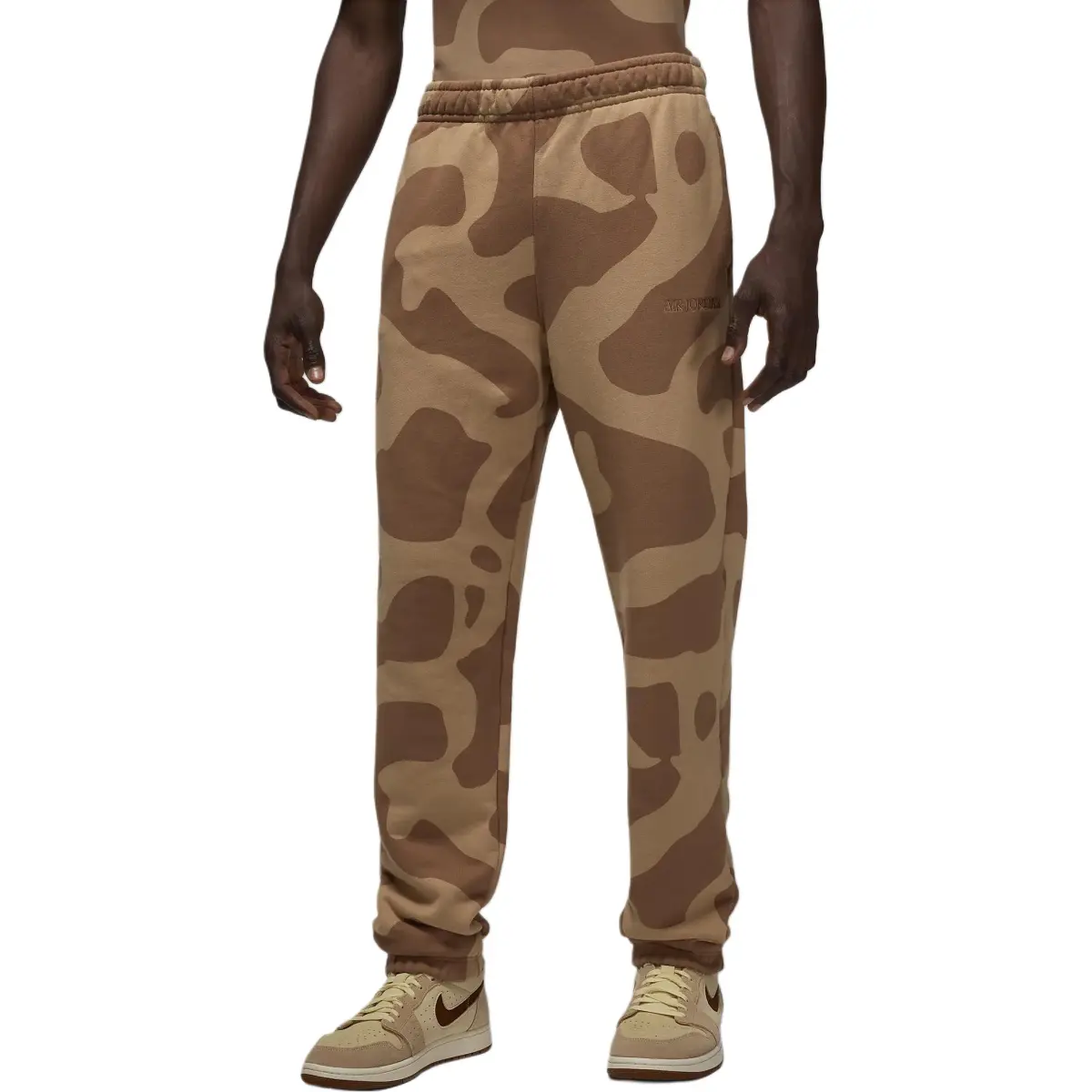 Jordan Wordmark Knitted Sweatpants Men's Brown