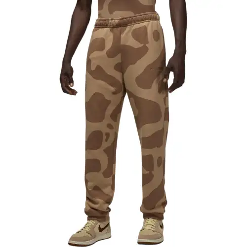 Jordan Wordmark Knitted Sweatpants Men's Brown