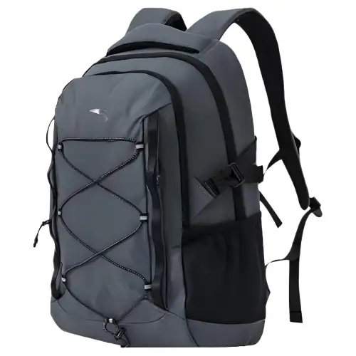 Anta Variety Training Collection Fabric Waterproof Fabric Sports Backpack Regular Unisex Downpour Gray