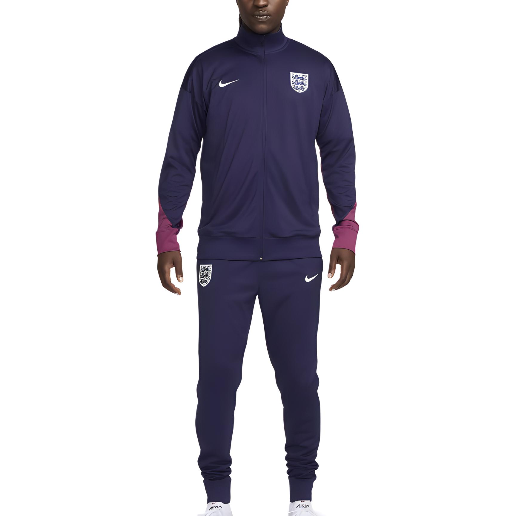 Nike Dri FIT Sport Soccer Jersey Set Men’s Purple Ink/Rosewood/White