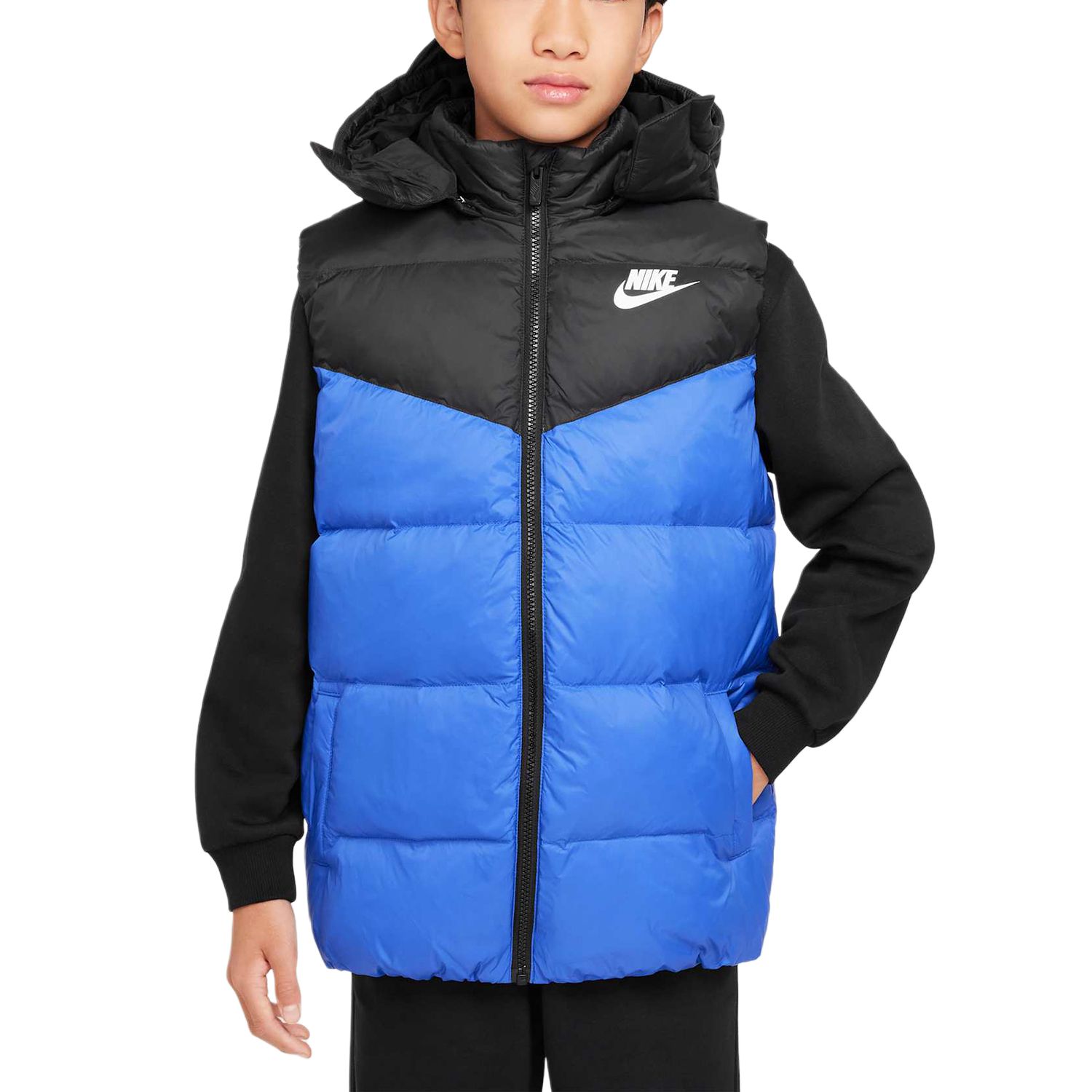 Пуховик Nike (синий)