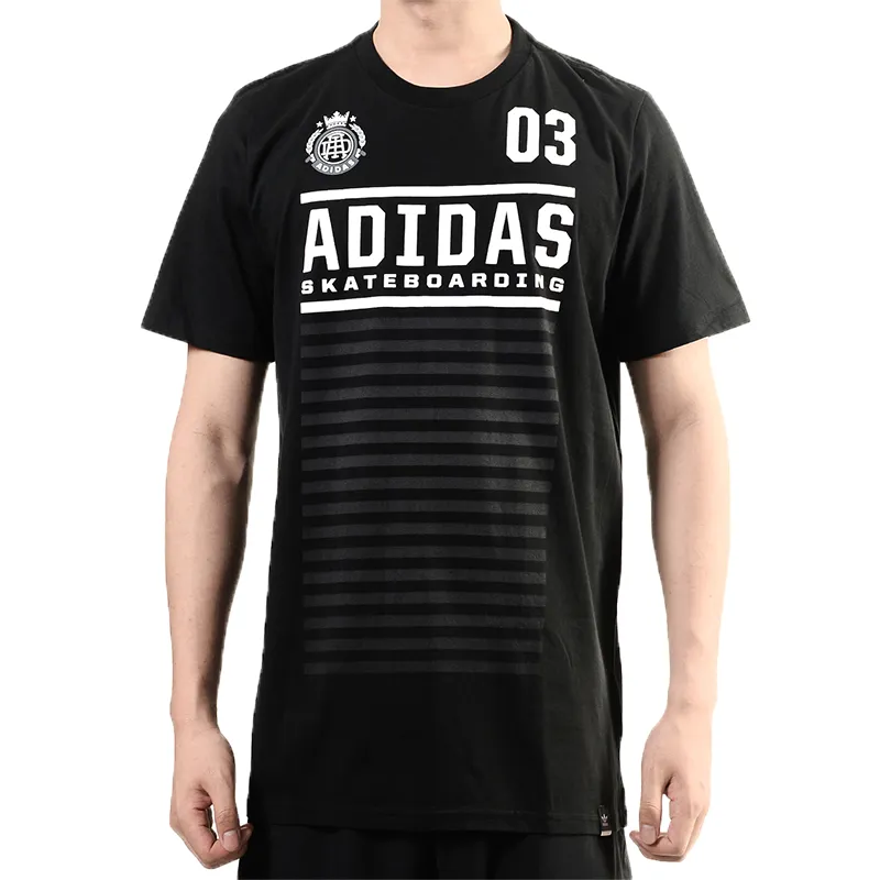 Adidas T-Shirts Men's BJ8697 Crew Neck Thin