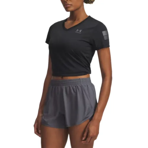 Under Armour Freedom Tech Regular T Shirt Women's