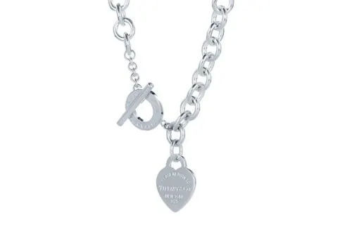 TIFFANY & CO. Necklaces Women's Silver