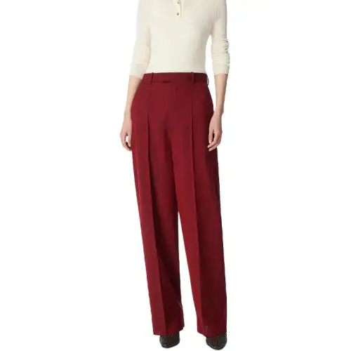 Bottega Veneta SS25 Casual Pants Women's Red