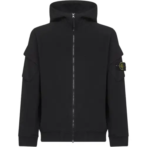 STONE ISLAND Logo Patch Hoodie