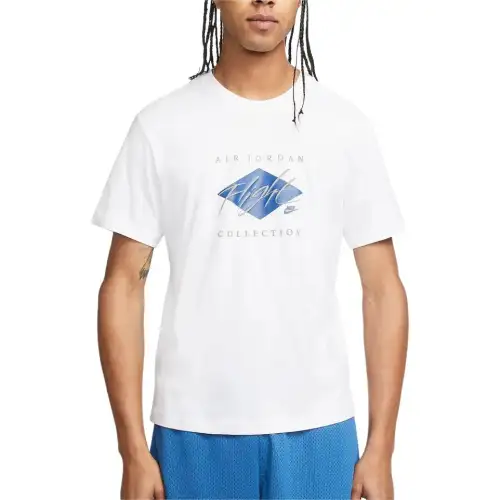Jordan Apparel T Shirts Men's White Crew Neck
