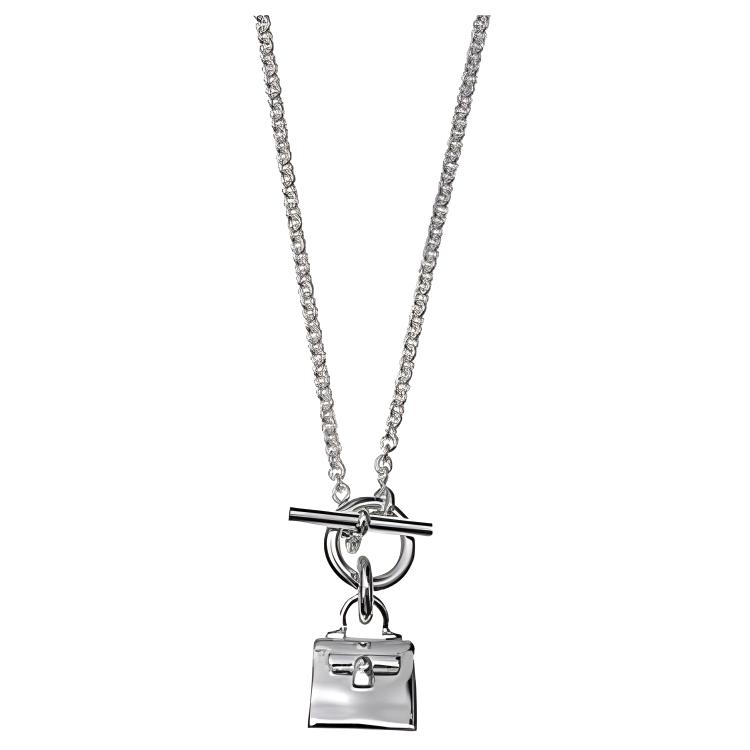Женские аксессуары Hermes HERMES Kelly Amulette Pendant (серебряные)
