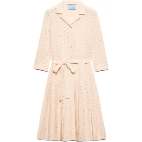 Prada cotton midi dress