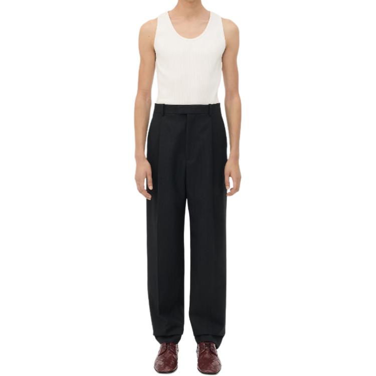 Bottega Veneta Striped Wool Trousers