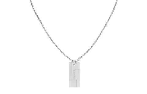 CALVIN KLEIN 316L Stainless Steel Niche, Versatile, Trendy, Necklace Unisex
