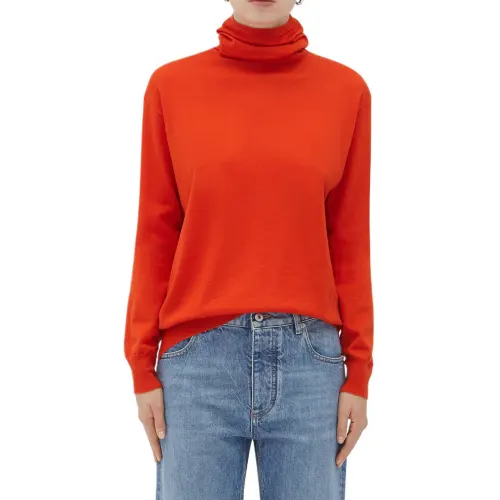Bottega Veneta SS25 Cashmere Sweater Women's Orange