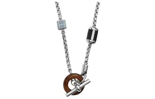 HERMES Meli Melo Metal Necklaces Men's