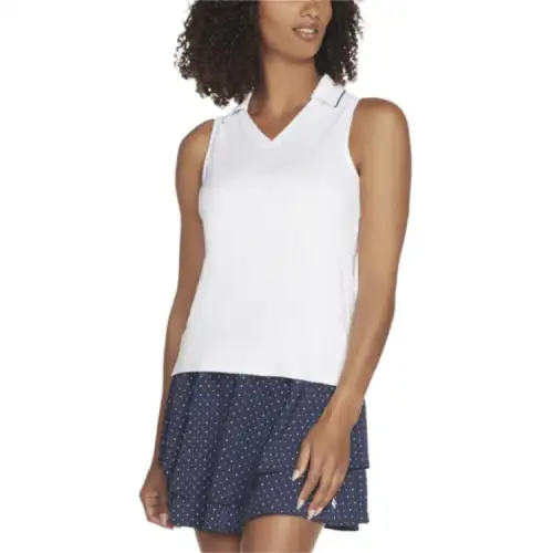 Skechers GO DRI SWIFT Tank Top Women's White