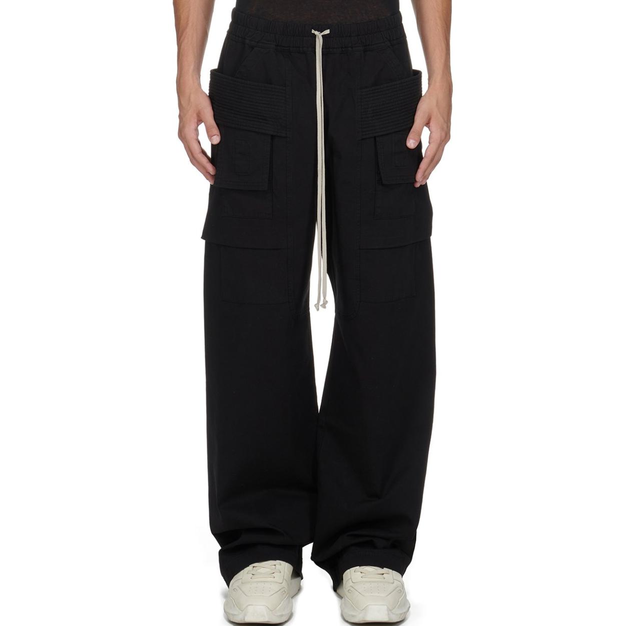 Мужские штаны Rick Rick Owens DRKSHDW FW24 (черные)