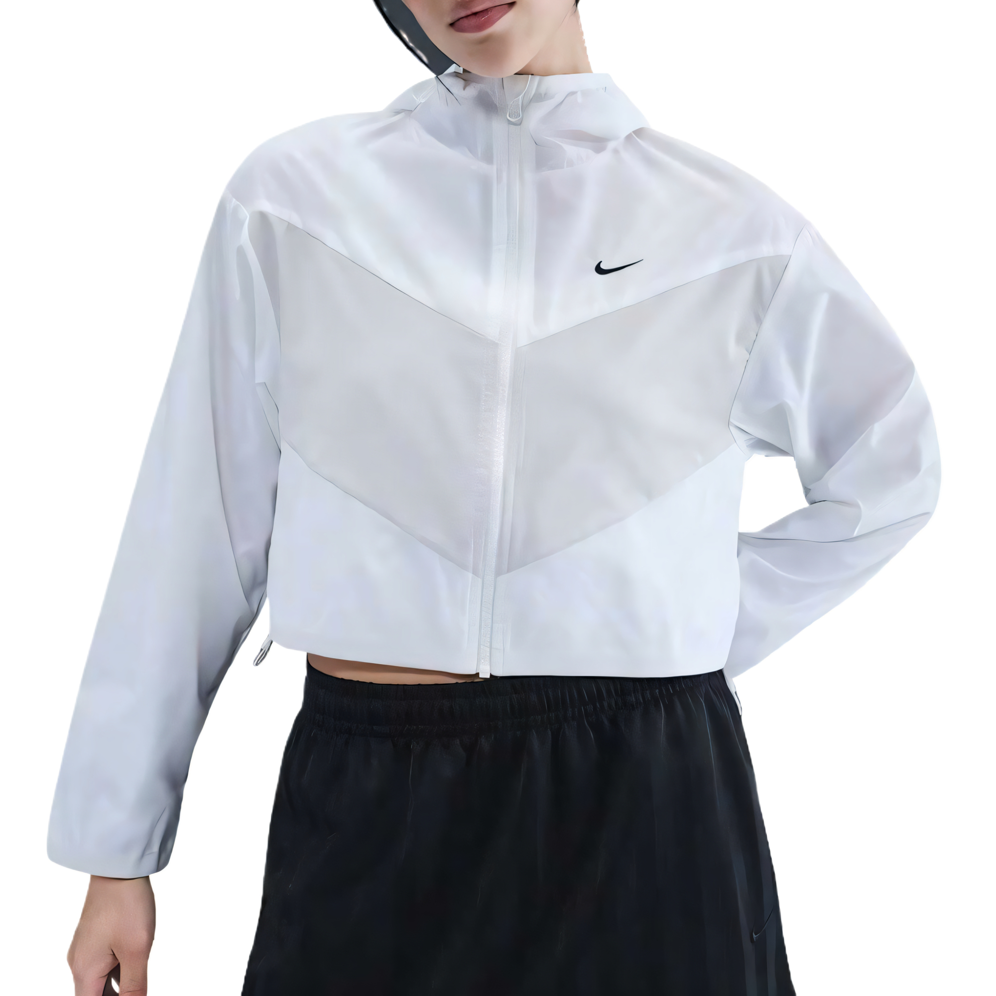 Женская куртка Nike Sportswear Windrunner (черная)