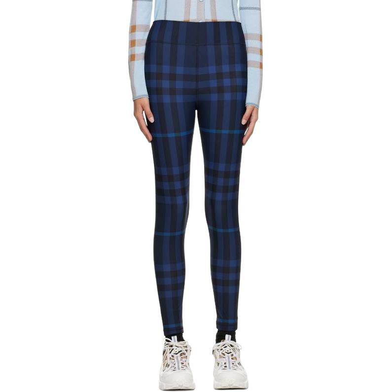 Burberry check stretch leggings
