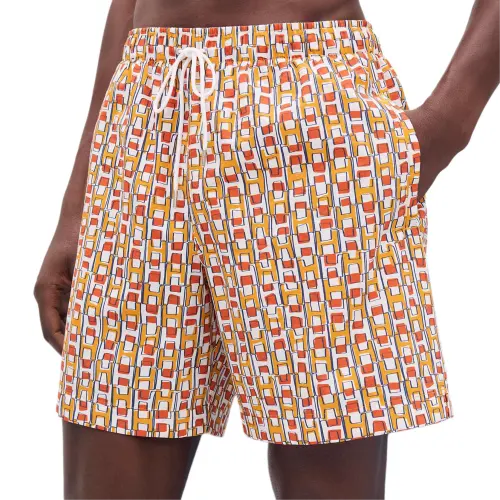 HERMES Beach Shorts Men's Orange
