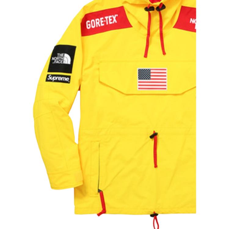 Куртка Supreme x THE NORTH FACE SS17 (желтая) — фото 6