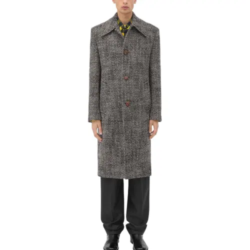 Bottega Veneta FW24 Coat Men's Gray