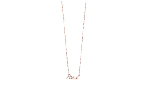TIFFANY & CO. 18K Gold Necklaces Women's Rose Gold