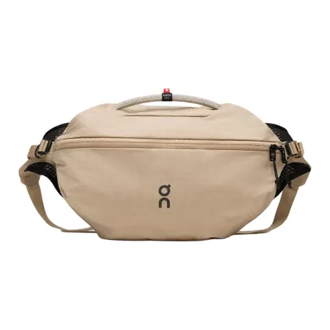 On Nylon Fanny Pack Regular Unisex Beige