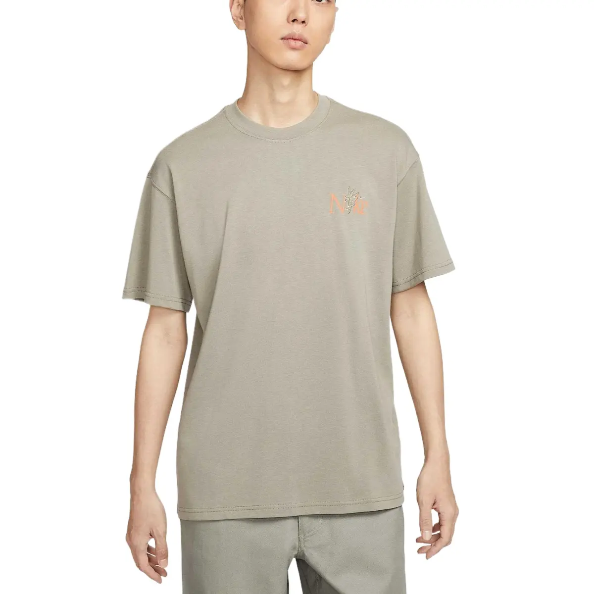 Nike Max90 T Shirt Men's Light Army Green