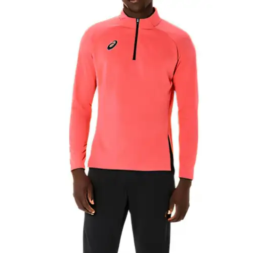 ASICS HALFZIP Knitwear Men's Coral Reef