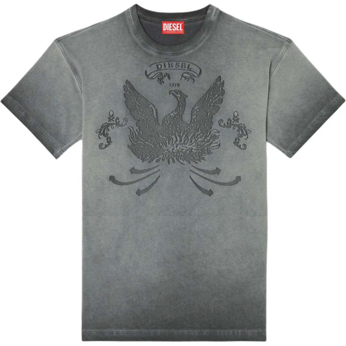 Diesel T-Norm-T9 Crewneck T-Shirt