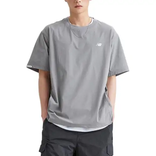 New Balance T Shirt Unisex Gray