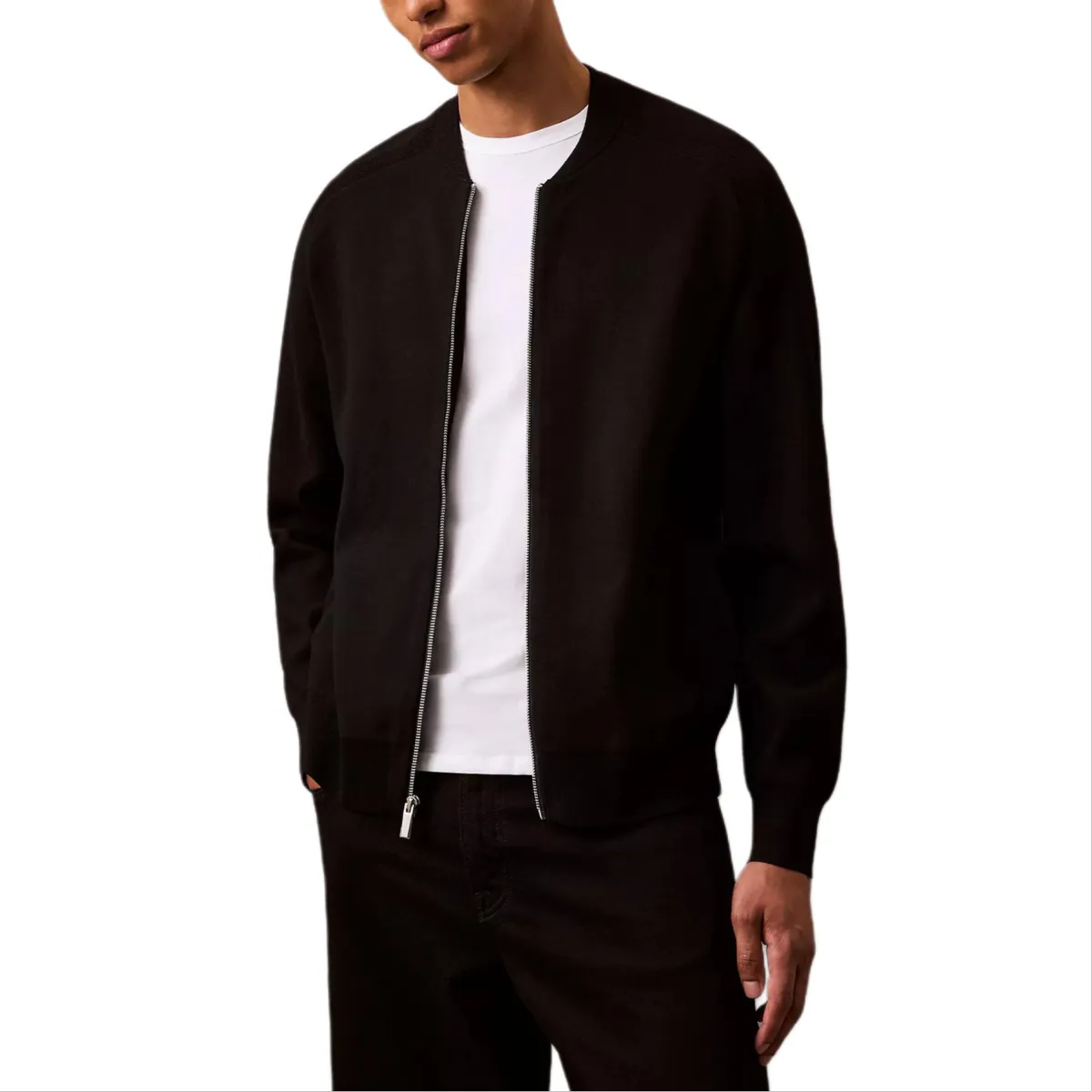 Calvin Klein zip-up cardigan