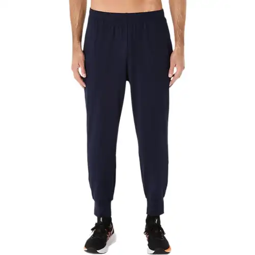 Asics STRETCH KNIT JOGGER PANT Knitted Sweatpants Men's Midnight Blue