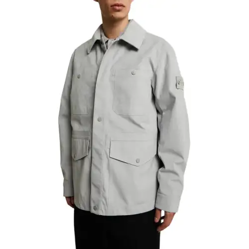STONE ISLAND Jackets & Coats Men's Gray