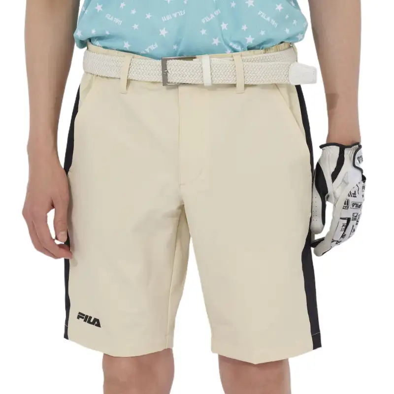 FILA Casual Shorts Men's Ecru Moderate