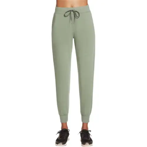 Skechers SKECHLUXE Restful Knitted Sweatpants Women's Light Green