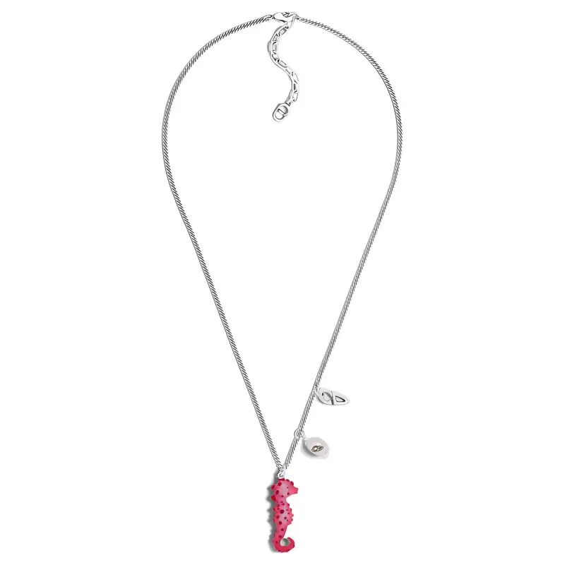 DIOR Brass Necklaces Men's Silver
