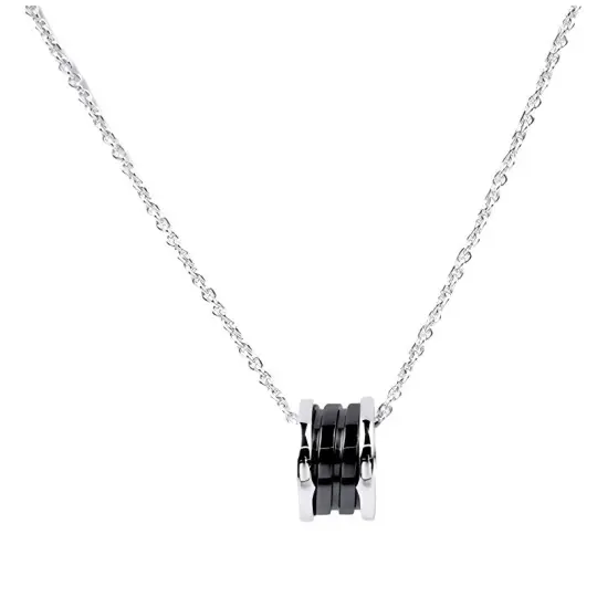 BVLGARI Save The Children Charity Collection 925 Sterling Silver Ceramic Necklaces Unisex