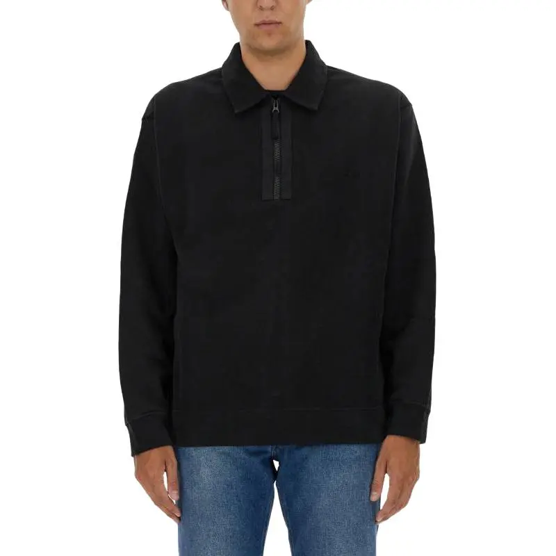 STONE ISLAND Polo Shirt Men's Black